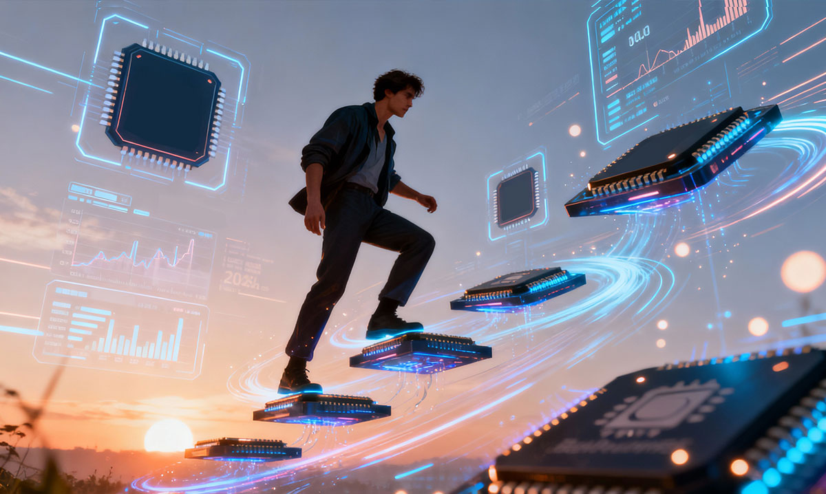 Visual overview of essential skills for a semiconductor engineering career