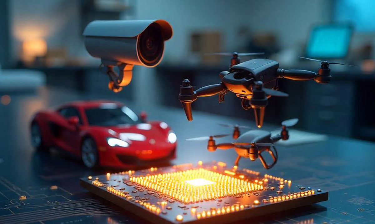 AI-enabled chip powering smart edge systems like cameras and vehicles